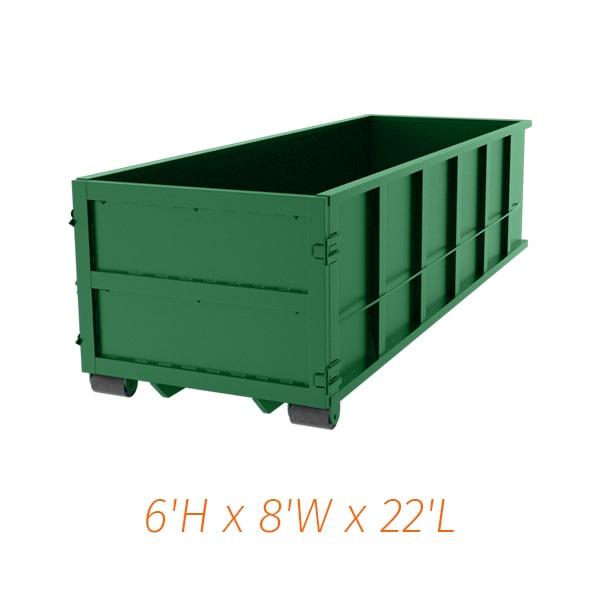 our pricing for 30 yard dumpsters is typically based on a flat fee, plus additional fees depending on location, rental period, and weight of the debris